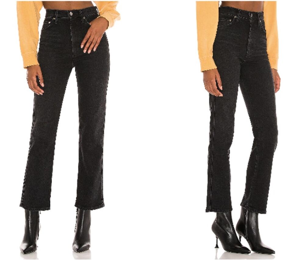 AGOLDE Panoramic Pinch Waist Kick Flare Jeans Size 26 High Rise NWOT A095-1286